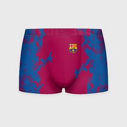 Трусы-боксеры мужские FC Barcelona: Purple Original, цвет: 3D-принт