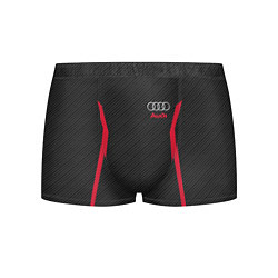 Трусы-боксеры мужские Audi: Black Carbon, цвет: 3D-принт