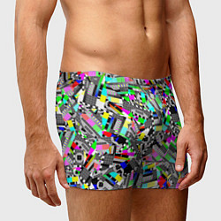 Трусы-боксеры мужские Экран профилактики, цвет: 3D-принт — фото 2