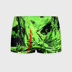 Мужские трусы Cyberpunk 2077: Green Breaks