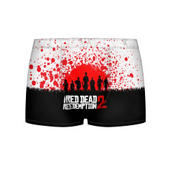 Трусы-боксеры мужские RDR 2: Red Blood, цвет: 3D-принт