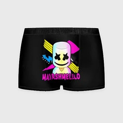 Трусы-боксеры мужские Marshmello DJ, цвет: 3D-принт