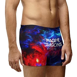 Трусы-боксеры мужские IMAGINE DRAGONS, цвет: 3D-принт — фото 2