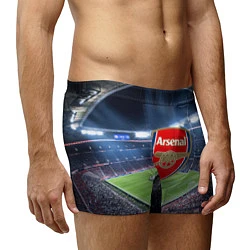 Трусы-боксеры мужские FC Arsenal, цвет: 3D-принт — фото 2