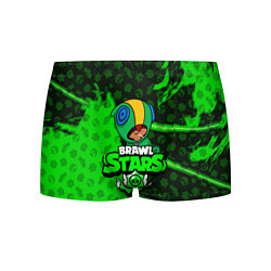 Трусы-боксеры мужские BRAWL STARS:LEON, цвет: 3D-принт