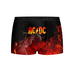 Трусы-боксеры мужские ACDC цвета 3D-принт — фото 1
