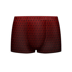 Трусы-боксеры мужские Текстура красный градиент, цвет: 3D-принт