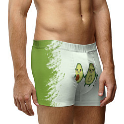Трусы-боксеры мужские Авокадо, цвет: 3D-принт — фото 2