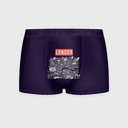 Трусы-боксеры мужские LONDON, цвет: 3D-принт