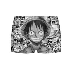 Трусы-боксеры мужские Луфи улыбается one piece, цвет: 3D-принт