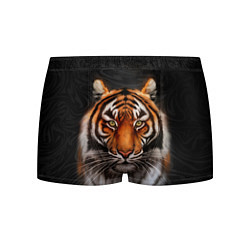Трусы-боксеры мужские Реалистичный тигр Realistic Tiger, цвет: 3D-принт
