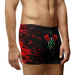 Трусы-боксеры мужские Payton Moormeie rose, цвет: 3D-принт — фото 2