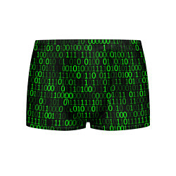 Трусы-боксеры мужские Бинарный Код Binary Code, цвет: 3D-принт
