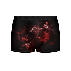 Трусы-боксеры мужские Красный космос Red space, цвет: 3D-принт
