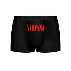 Трусы-боксеры мужские Nirvana in Red, цвет: 3D-принт