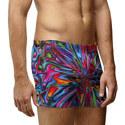 Трусы-боксеры мужские Color pattern Impressionism, цвет: 3D-принт — фото 2