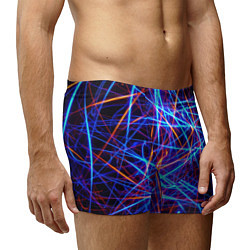 Трусы-боксеры мужские Neon pattern Fashion 2055, цвет: 3D-принт — фото 2