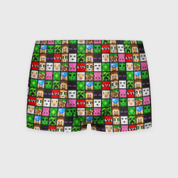 Мужские трусы Minecraft - characters