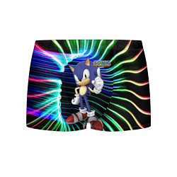 Трусы-боксеры мужские Sonic - hedgehog - video game, цвет: 3D-принт
