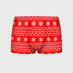 Мужские трусы Winter snowflakes