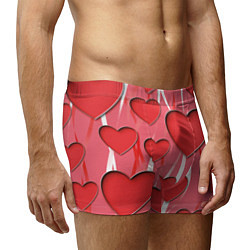 Трусы-боксеры мужские Святой Валентин для твоих любимых, цвет: 3D-принт — фото 2