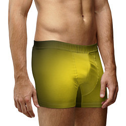 Трусы-боксеры мужские Желтый градиент, цвет: 3D-принт — фото 2