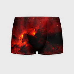 Трусы-боксеры мужские Огненный туманный космос, цвет: 3D-принт