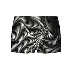 Мужские трусы Abstract fractal grey