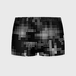 Мужские трусы Pixel art - abstraction