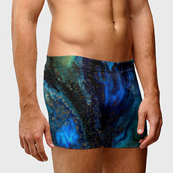 Трусы-боксеры мужские Жидкие холодные краски, цвет: 3D-принт — фото 2