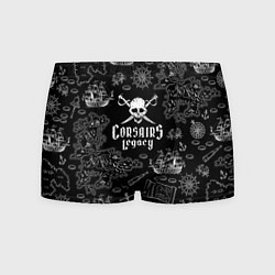 Трусы-боксеры мужские Corsairs Legacy, цвет: 3D-принт