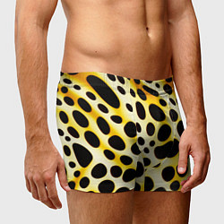 Трусы-боксеры мужские Текстура леопарда, цвет: 3D-принт — фото 2