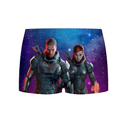 Трусы-боксеры мужские Mass Effect N7 space, цвет: 3D-принт