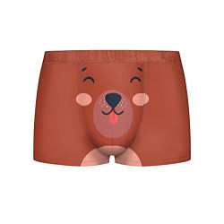 Трусы-боксеры мужские Малаш медвежонок, цвет: 3D-принт