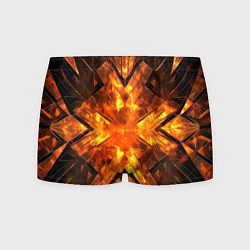 Трусы-боксеры мужские Огненная геометрия, цвет: 3D-принт