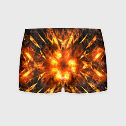 Мужские трусы Fire abstract