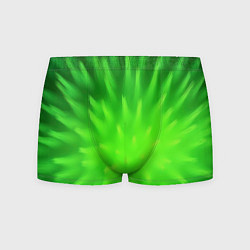 Трусы-боксеры мужские Зеленый взрыв, цвет: 3D-принт