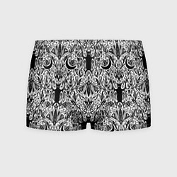 Трусы-боксеры мужские Bats and moths - gothic pattern, цвет: 3D-принт