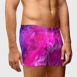 Трусы-боксеры мужские Pink texture, цвет: 3D-принт — фото 2