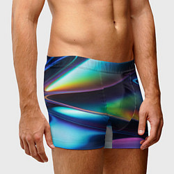 Трусы-боксеры мужские Голографический материал, цвет: 3D-принт — фото 2