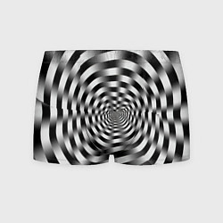 Трусы-боксеры мужские Оптическая иллюзия спиральное заклинание, цвет: 3D-принт