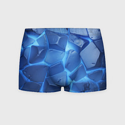 Мужские трусы Синие ледяные плиты с разломом