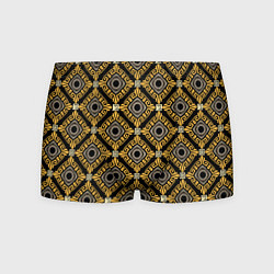 Трусы-боксеры мужские Греческий орнамент меандр, цвет: 3D-принт