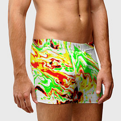 Трусы-боксеры мужские Кислотные краски, цвет: 3D-принт — фото 2