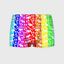 Мужские трусы Marshmello rainbow