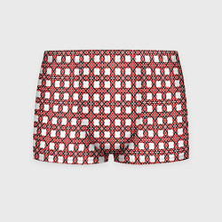 Трусы-боксеры мужские Скандинавское плетение, цвет: 3D-принт