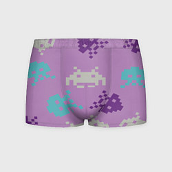 Трусы-боксеры мужские Пиксели, цвет: 3D-принт