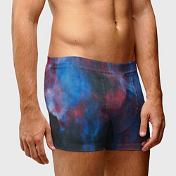Трусы-боксеры мужские Тай-дай космос, цвет: 3D-принт — фото 2