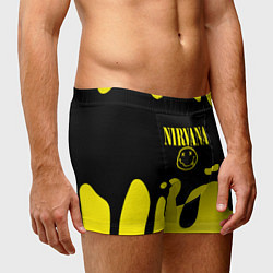 Трусы-боксеры мужские Нирвана потёки, цвет: 3D-принт — фото 2