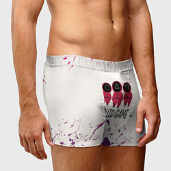 Трусы-боксеры мужские Играй в кальмара, цвет: 3D-принт — фото 2